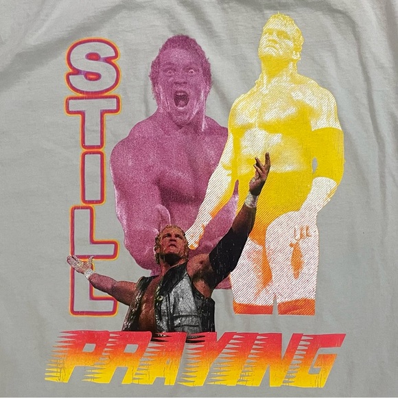 Fourth Rope (Westside Gunn) Sid Vicious / Sycho Syd Still Praying Tee “Grey” - Picture 2 of 7